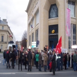 Manifestation contre la privatisation de la Poste le 22 novembre 2008 photo n°21 