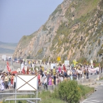 Pique nique militant autour de la THT et manifestation à la Dielette le 23 avril 2011 photo n°30 
