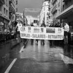 manifestation contre la réforme des retraites le 23 novembre 2010 photo n°3 