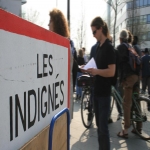 Rassemblement des Indignés de Normandie au Havre le 24 mars 2012 photo n°4 