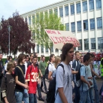Manifestation contre l'expulsion d'un lycen le 24 avril 2007 photo n4 