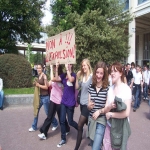 Manifestation contre l'expulsion d'un lycen le 24 avril 2007 photo n5 