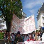 Manifestation contre l'expulsion d'un lycen le 24 avril 2007 photo n15 