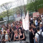 Manifestation contre l'expulsion d'un lycen le 24 avril 2007 photo n21 