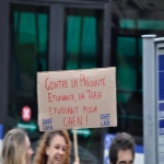 Manifestation pour un demi-tarif tudiant dans les transports 24 septembre 2015 photo n3 