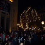 Manifestation de nuit contre les violences faites aux femmes le 25 novembre 2004 photo n°5 