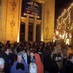 Manifestation de nuit contre les violences faites aux femmes le 25 novembre 2004 photo n°7 