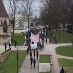 Manifestation contre les réformes universitaires le 26 février 2009 photo n°4 