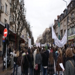 Manifestation contre les réformes universitaires le 26 février 2009 photo n°17 