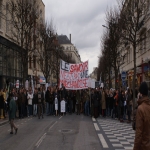 Manifestation contre les réformes universitaires le 26 février 2009 photo n°19 