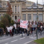Manifestation contre les réformes universitaires le 26 février 2009 photo n°21 