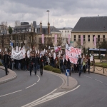 Manifestation contre les réformes universitaires le 26 février 2009 photo n°29 
