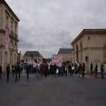 Manifestation contre les réformes universitaires le 26 février 2009 photo n°30 
