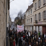 Manifestation contre les réformes universitaires le 26 février 2009 photo n°48 