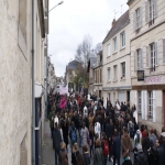 Manifestation contre les réformes universitaires le 26 février 2009 photo n°51 