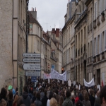 Manifestation contre les réformes universitaires le 26 février 2009 photo n°64 