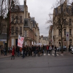 Manifestation contre les réformes universitaires le 26 février 2009 photo n°70 