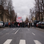 Manifestation contre les réformes universitaires le 26 février 2009 photo n°71 