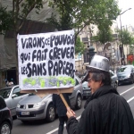manif pour la régularisation des sans-papiers à Paris le 26 août 2006 photo n°22 