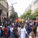 manif pour la régularisation des sans-papiers à Paris le 26 août 2006 photo n°42 