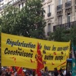 manif pour la régularisation des sans-papiers à Paris le 26 août 2006 photo n°53 
