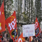 Manifestation contre les suppressions de postes dans l'Éducation nationale le 27 septembre 2011 photo n°9 