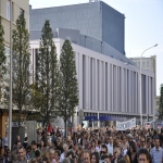 Manifestation contre les suppressions de postes dans l'Éducation nationale le 27 septembre 2011 photo n°13 
