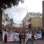 Manifestation contre le CPE le 28 mars 2006 photo n°17 