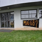 Occupation du bâtiment Vissol contre la sélection et la répression le 28 mars 2018 photo n°16 