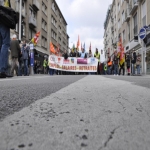Manifestation contre les plans d'austérité le 29 février 2012 photo n°3 