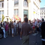 Rassemblement pour défendre la sécu le 29 juin 2004 photo n°4 