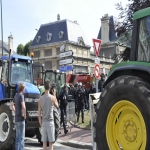 Manifestation des producteurs de lait  Caen le 29 juin 2010 photo n7 