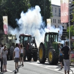 Manifestation des producteurs de lait  Caen le 29 juin 2010 photo n18 