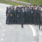 Action sur le périphérique de Caen le 30 mars 2006 photo n°4 