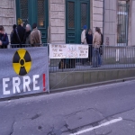 Rassemblement devant le tribunal de Cherbourg le 31 janvier 2012 photo n°1 
