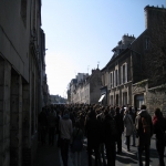 Manifestation des tudiants contre les rformes universitaires le 31 mars 2009 photo n48 