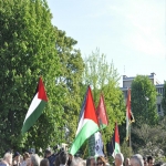 Rassemblement de soutien au peuple palestinien le 31 mai 2010 photo n1 