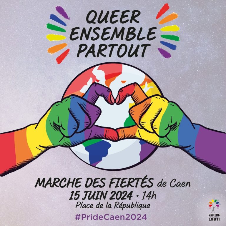 Affiche de la PRIDE du 15 juin 2024 - 14h