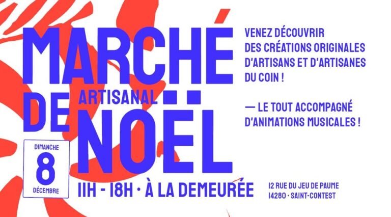 Marché de Noël à la Demeurée. 11h00 Saint contest dimanche 8 décembre