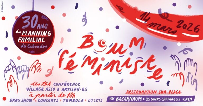 boum féministe 14 mars au bazarnaom