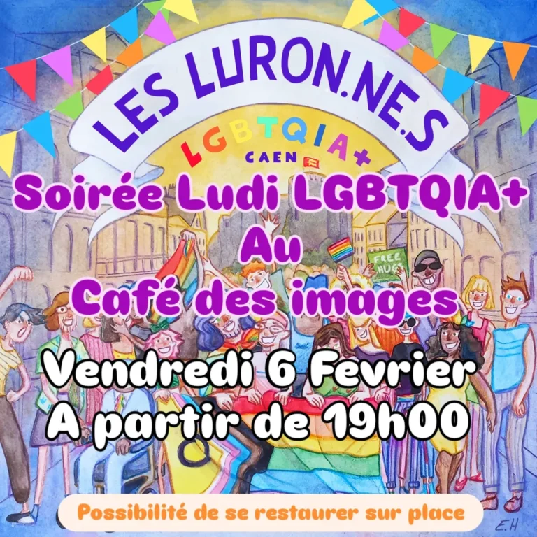 Soirée Ludi LGBTQIA + au Café des Images