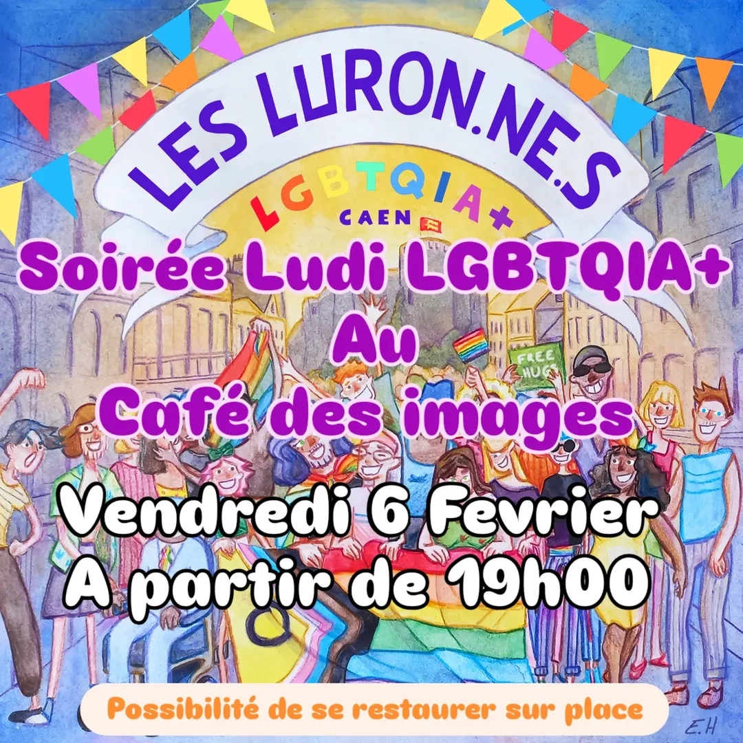 Soirée Ludi LGBTQIA + au Café des Images